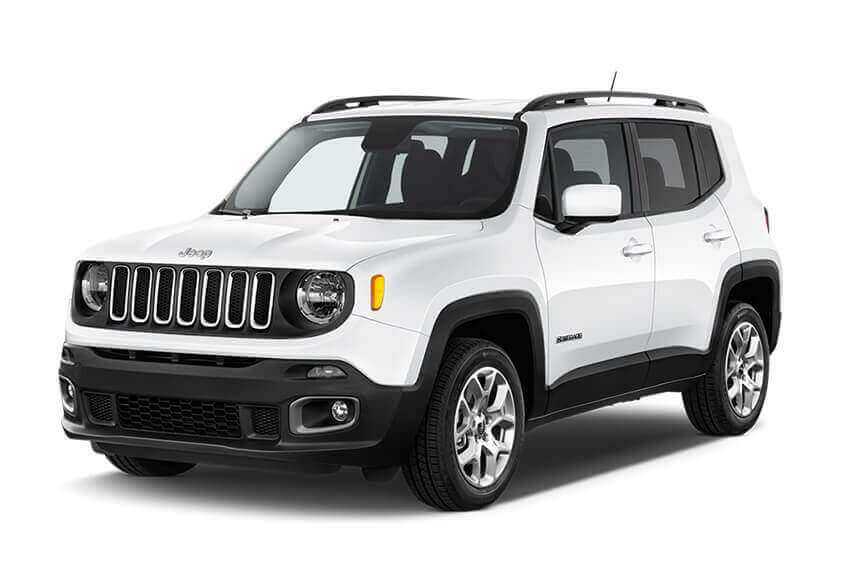 Hire a Jeep Renegade at yes rent a car