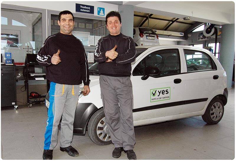 Polikratis and Jorgos